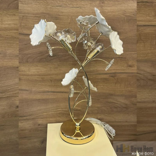 Настольная лампа Crystal Lux MARGO LG1 2370/502, раздел каталога Интерьерные настольные лампы интернет-магазина Ночи Нет
