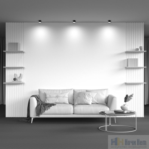 Потолочный светильник Maytoni Hoop C086CL-GX53-SRD-B, раздел каталога Накладные точечные светильники интернет-магазина Ночи Нет