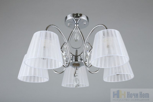 Люстра Omnilux Cardillo OML-56607-05, раздел каталога Люстры с абажурами интернет-магазина Ночи Нет