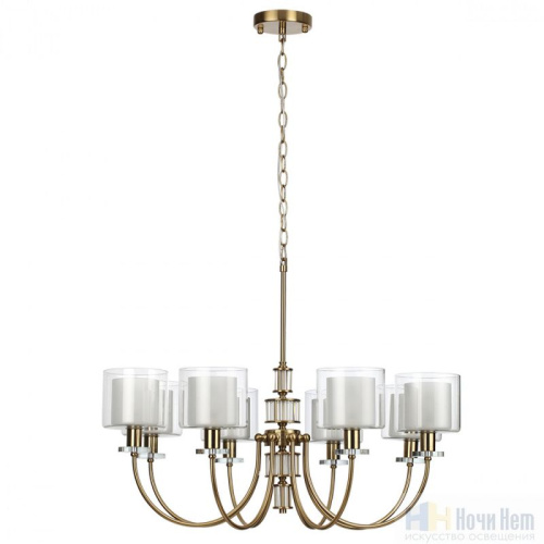 Люстра Odeon Light Saga 5088/8, раздел каталога Люстры с плафонами интернет-магазина Ночи Нет