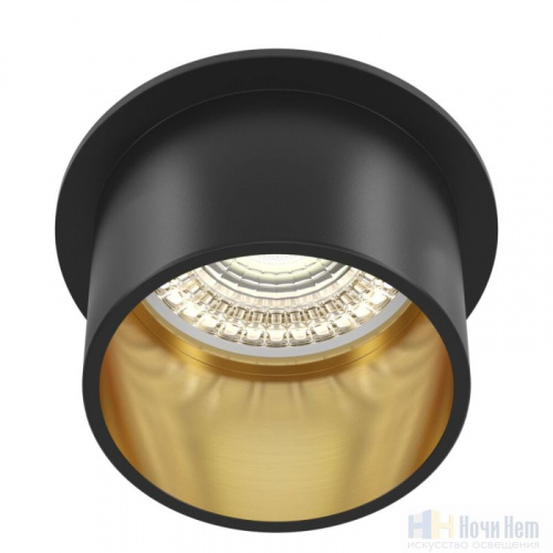 Светильник встраиваемый Maytoni Reif DL050-01GB, раздел каталога Точечные светильники металл интернет-магазина Ночи Нет