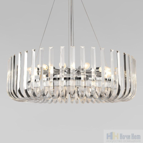 Люстра LOFT IT Dakota 10300/800 Nickel, раздел каталога Люстры с плафонами интернет-магазина Ночи Нет