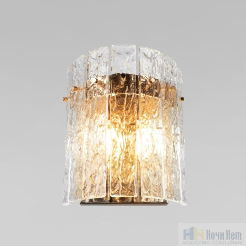 Бра LOFT IT Nevada 10297W French gold, раздел каталога Стеклянные бра интернет-магазина Ночи Нет