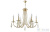 Люстра Crystal Lux VICTORIA SP6 GOLD/AMBER 3340/306, раздел каталога Хрустальные люстры интернет-магазина Ночи Нет