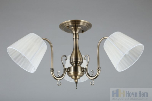 Люстра Omnilux Leonessa OML-29117-03, раздел каталога Люстры с абажурами интернет-магазина Ночи Нет