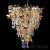Люстра Crystal Lux Romeo SP10 gold D600, количество ламп - 10, площадь освещения - 25 кв.м Люстра Crystal Lux Romeo SP10 gold D600, раздел каталога Хрустальные люстры интернет-магазина Ночи Нет
