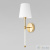 Бра LOFT IT Cosy 10308W Antique Brass, раздел каталога Бра с абажуром интернет-магазина Ночи Нет