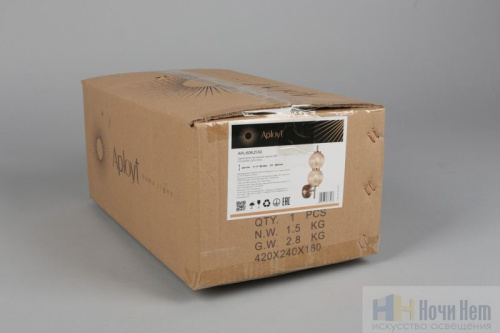 Бра Aployt Zhizel APL.608.21.02, раздел каталога Бра с плафоном интернет-магазина Ночи Нет