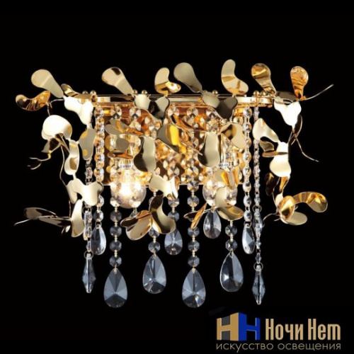 Бра Crystal Lux Romeo AP2 gold, раздел каталога Хрустальные бра интернет-магазина Ночи Нет