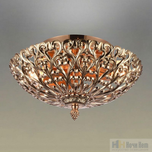 Светильник потолочный Omnilux Cipollone OML-75907-03, раздел каталога Круглые классические светильники интернет-магазина Ночи Нет