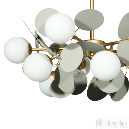 Люстра Loft IT Matisse 10008/10 Grey, раздел каталога Люстры с плафонами интернет-магазина Ночи Нет