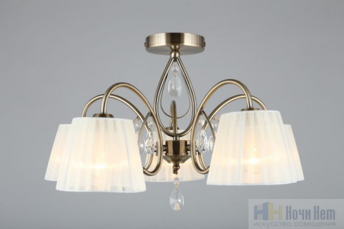 Люстра Omnilux Cardillo OML-56617-05, раздел каталога Люстры с абажурами интернет-магазина Ночи Нет
