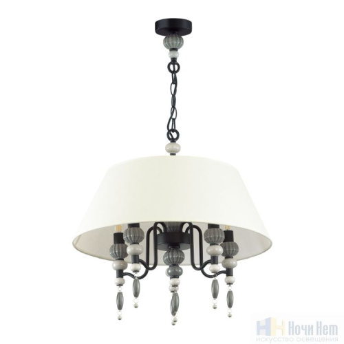 Люстра Odeon Light Sochi 4896/5A, раздел каталога Люстры с абажурами интернет-магазина Ночи Нет