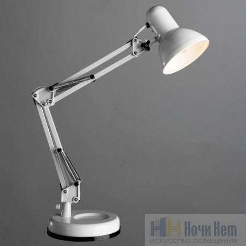 Настольная лампа Arte Lamp Junior A1330LT-1WH, раздел каталога Лампы настольные офисные интернет-магазина Ночи Нет