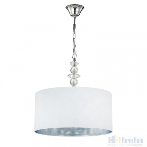 Подвес Crystal Lux Armando SP4 Chrome, раздел каталога Люстры с абажурами интернет-магазина Ночи Нет
