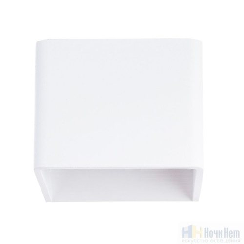 Настенный светильник Arte Lamp Scatola A1423AP-1WH, раздел каталога Светодиодные бра интернет-магазина Ночи Нет