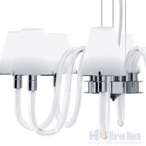 Люстра Lightstar Bianco 760086, раздел каталога Люстры с плафонами интернет-магазина Ночи Нет