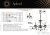 Люстра Aployt Koletta APL.755.13.06, количество ламп - 6, площадь освещения - 18 кв.м Люстра Aployt Koletta APL.755.13.06, раздел каталога Хрустальные люстры интернет-магазина Ночи Нет