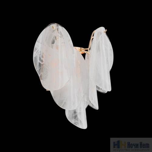 Бра Crystal Lux EMILIA AP2 GOLD 1641/402, раздел каталога Стеклянные бра интернет-магазина Ночи Нет