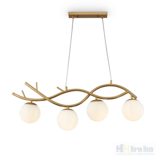 Люстра Freya Rosella FR8014PL-04BS, раздел каталога Люстры с плафонами интернет-магазина Ночи Нет