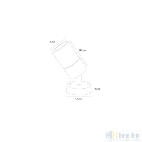 Светильник настенный уличный Arte Lamp Mistero A3304AL-1WH, раздел каталога Настенные уличные светильники интернет-магазина Ночи Нет