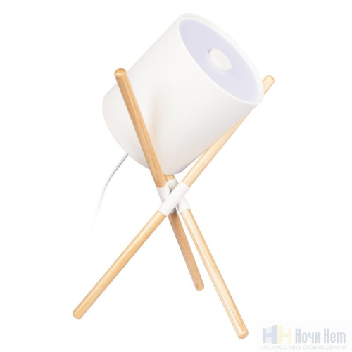 Лампа настольная Loft IT Bobbin 10245T White, раздел каталога Настольные лампы с плафоном интернет-магазина Ночи Нет
