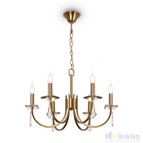 Люстра Freya Forte FR1006PL-06G, раздел каталога Кованые люстры интернет-магазина Ночи Нет