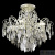 Люстра Crystal Lux ESMIRALDA PL4 SILVER 0524/104, раздел каталога Хрустальные люстры интернет-магазина Ночи Нет
