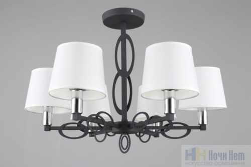 Люстра Omnilux Reggello OML-64907-06, раздел каталога Люстры с абажурами интернет-магазина Ночи Нет