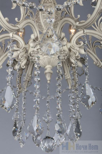 Люстра подвесная Omnilux Taranto OML-74403-08, раздел каталога Хрустальные люстры интернет-магазина Ночи Нет