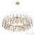 Люстра Crystal Lux TREVI SP8 BRASS 3220/308, количество ламп - 8, площадь освещения - 16 кв.м Люстра Crystal Lux TREVI SP8 BRASS 3220/308, раздел каталога Хрустальные люстры интернет-магазина Ночи Нет