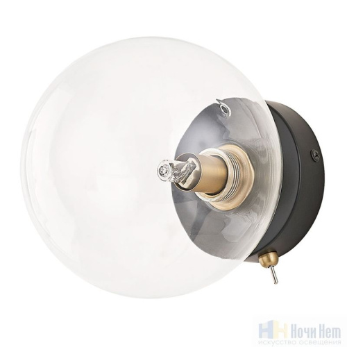 Бра Arte Lamp Vincent A7790AP-1BK, раздел каталога Бра с плафоном интернет-магазина Ночи Нет