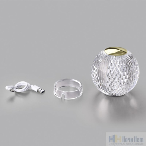 Настольная лампа Odeon Light Crystal 5008/2TL, раздел каталога Настольные лампы с плафоном интернет-магазина Ночи Нет