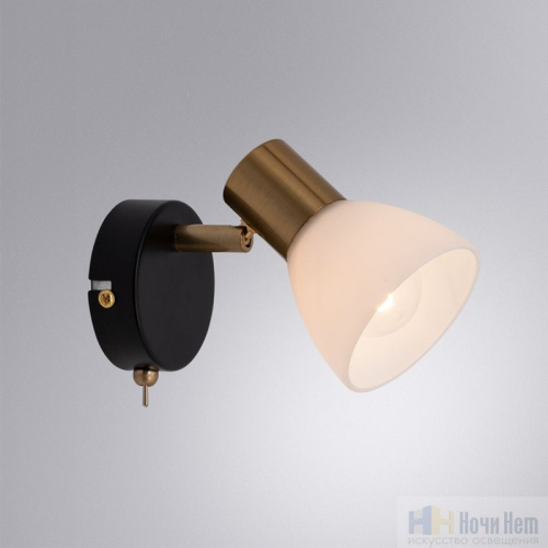 Спот Arte Lamp Falena A3117AP-1BK, раздел каталога Споты интернет-магазина Ночи Нет
