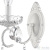 Бра Lumion Snow 8189/1W, количество ламп - 1, площадь освещения - 2 кв.м Бра Lumion Snow 8189/1W, раздел каталога Хрустальные бра интернет-магазина Ночи Нет