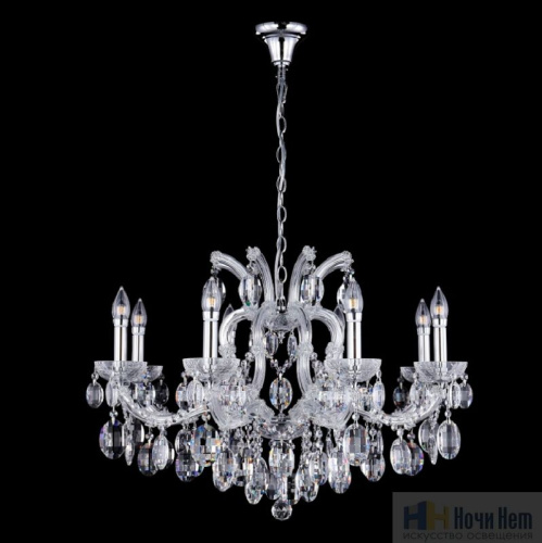 Люстра Crystal Lux HOLLYWOOD SP8 CHROME 2010/308, раздел каталога Хрустальные люстры интернет-магазина Ночи Нет