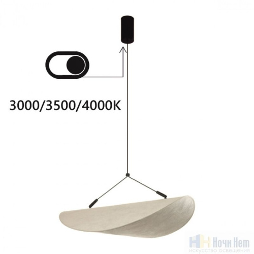 Светильник подвесной Odeon Light Silk 7067/30L, раздел каталога Подвесы 1 лампа интернет-магазина Ночи Нет