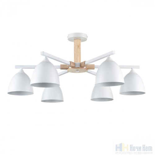 Люстра Lumion Colange 8095/6C, раздел каталога Люстры с плафонами интернет-магазина Ночи Нет