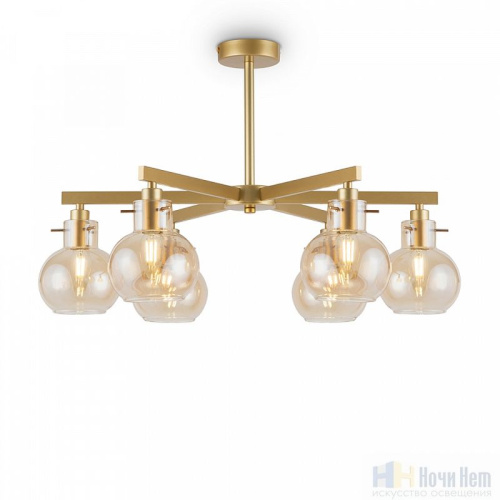 Люстра Freya Circle FR5183PL-06G, раздел каталога Люстры с плафонами интернет-магазина Ночи Нет