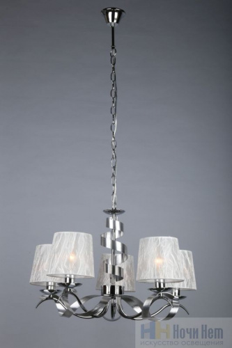 Люстра подвесная Omnilux Frosinone OML-61703-05, раздел каталога Люстры с абажурами интернет-магазина Ночи Нет
