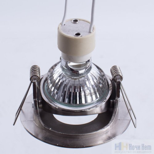 Точечный светильник Arte Lamp Accento A3219PL-1SS, раздел каталога Точечные светильники металл интернет-магазина Ночи Нет