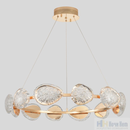 Люстра Crystal Lux FELICIDAD SP96W LED 0590/312, раздел каталога Стеклянные люстры интернет-магазина Ночи Нет