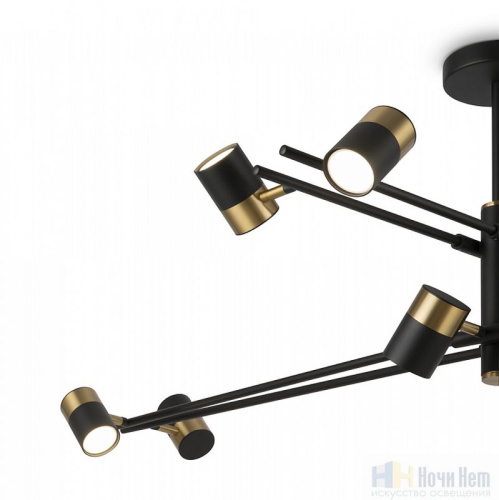 Люстра Freya Enzo FR5201PL-10B, раздел каталога Люстры с плафонами интернет-магазина Ночи Нет