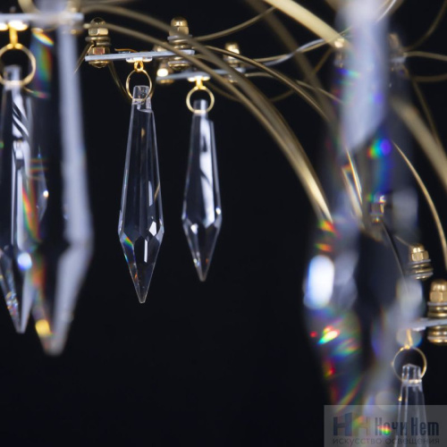 Люстра Loft IT Mira 10259/1200 Gold Asfour, раздел каталога Большие люстры интернет-магазина Ночи Нет