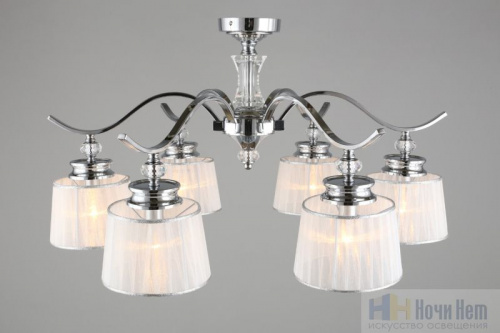 Люстра Omnilux Arosio OML-88407-06, раздел каталога Люстры с плафонами интернет-магазина Ночи Нет