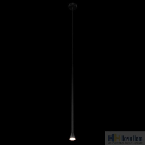 Светильник подвесной LOFT IT Pipe 10337/850 Black, раздел каталога Подвесы 1 лампа интернет-магазина Ночи Нет