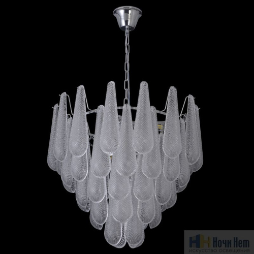 Люстра Crystal Lux FONTAIN SP10 CHROME 1803/310, раздел каталога Стеклянные люстры интернет-магазина Ночи Нет
