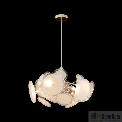 Люстра Crystal Lux DANDELION SP6 GOLD 4060/306, раздел каталога Стеклянные люстры интернет-магазина Ночи Нет