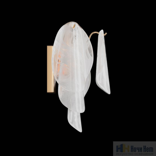 Бра Crystal Lux EMILIA AP2 GOLD 1641/402, раздел каталога Стеклянные бра интернет-магазина Ночи Нет
