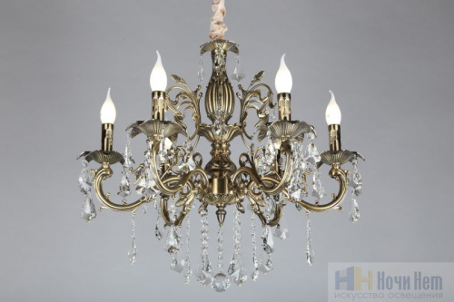 Люстра подвесная Omnilux Catanzaro OML-30813-06, раздел каталога Люстры с абажурами интернет-магазина Ночи Нет